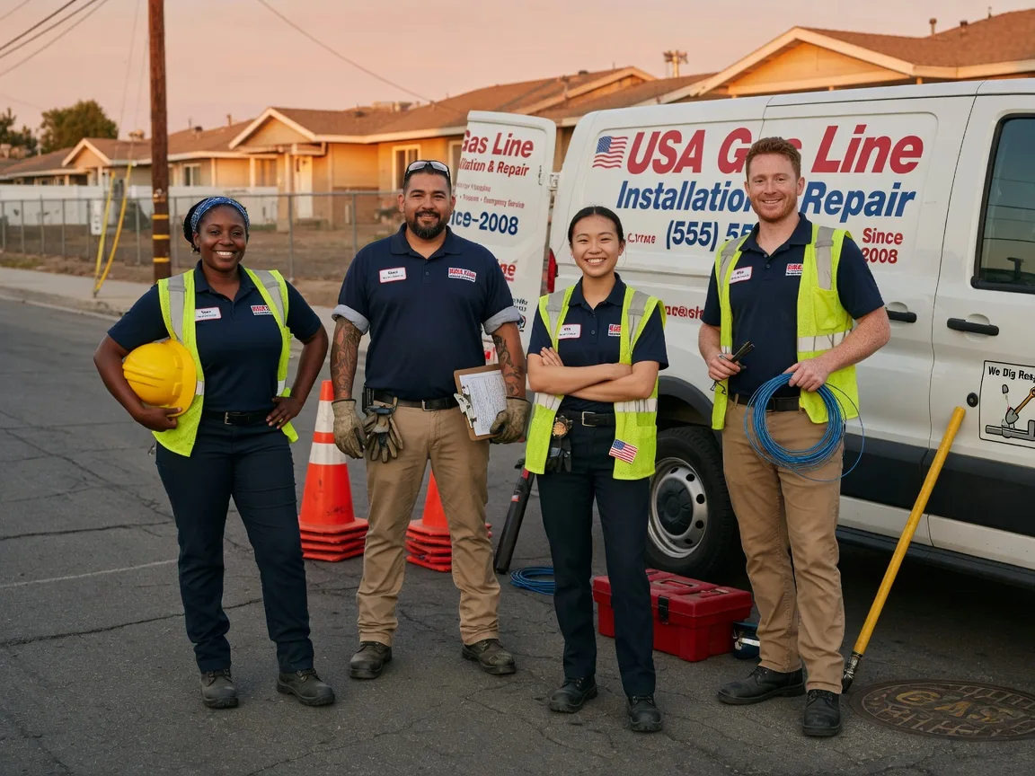 Gas Line Installation company in Los Olivos, CA